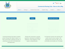 Tablet Screenshot of commercialrc.ie